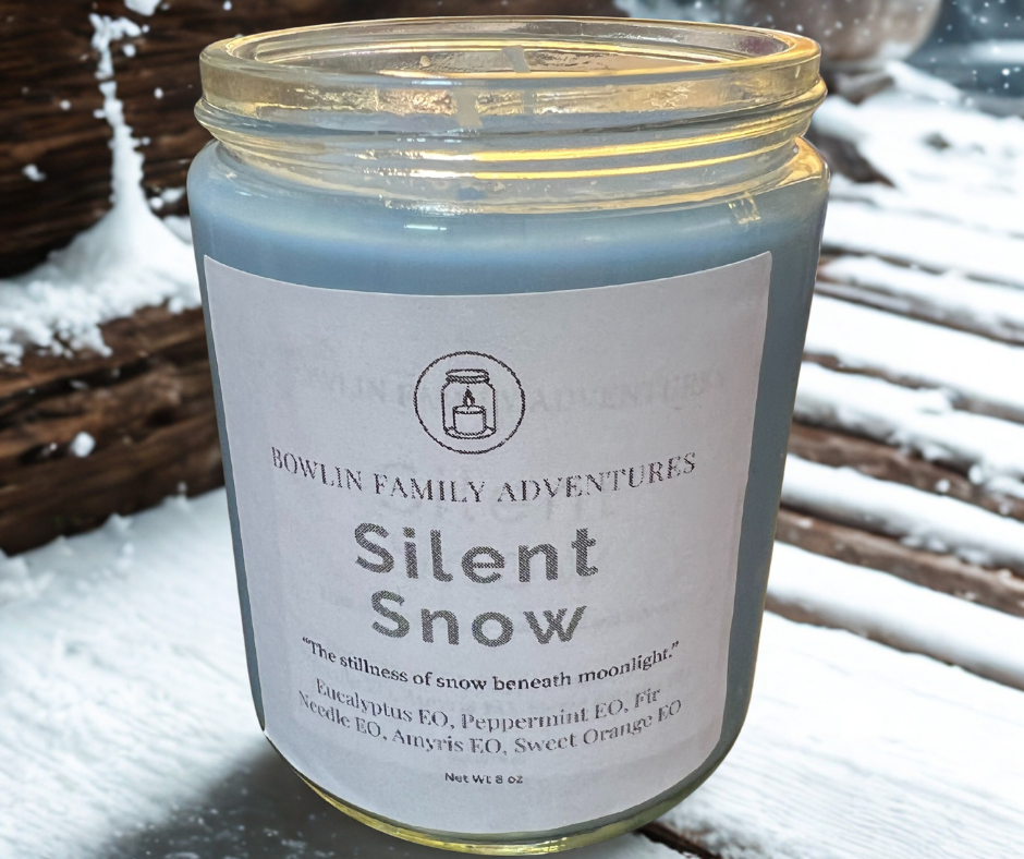 Silent Snow - Natural Essential Oil Candle