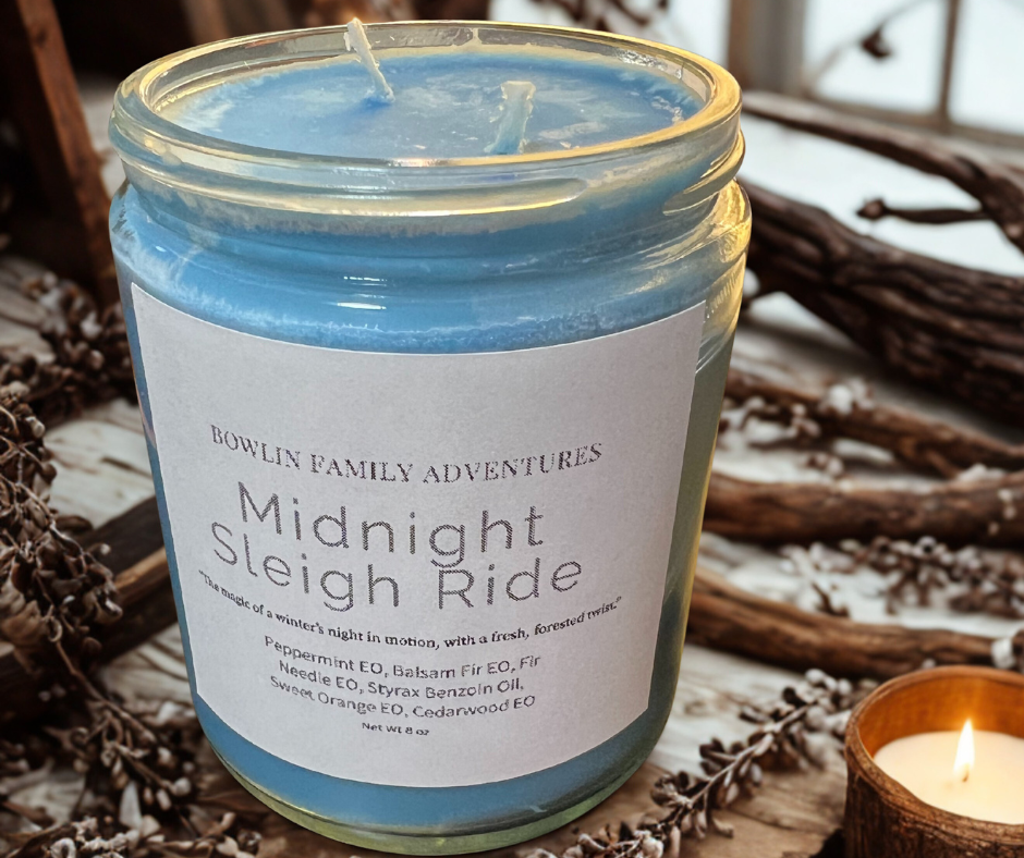 Midnight Sleigh Ride Candle