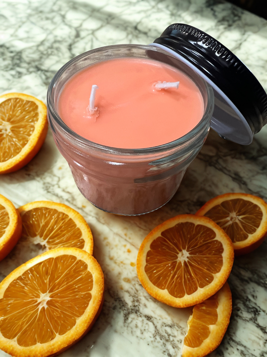 Rainbow Burst Candle