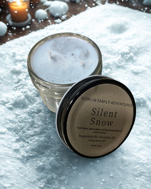 Silent Snow - Natural Essential Oil Candle
