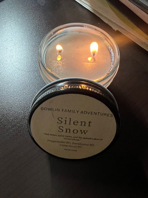 Silent Snow - Natural Essential Oil Candle